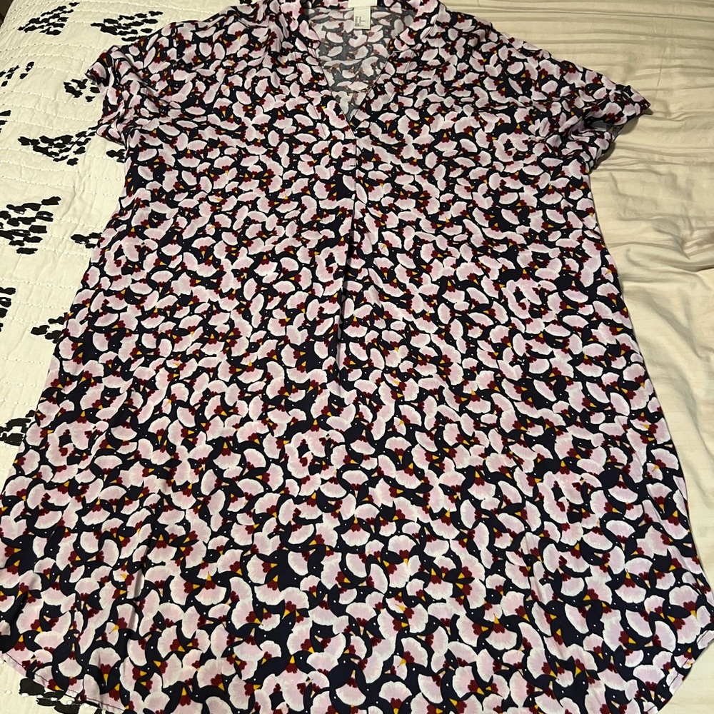H and M Annie Glover tunic/mini dress size 12